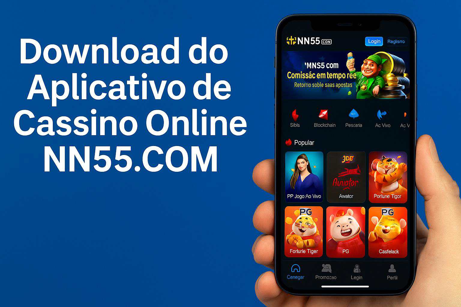 Baixar o NN55.COM Cassino App