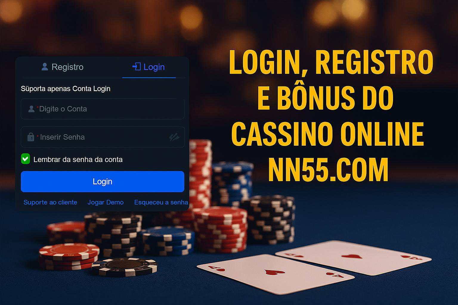 Login no Cassino NN55.COM